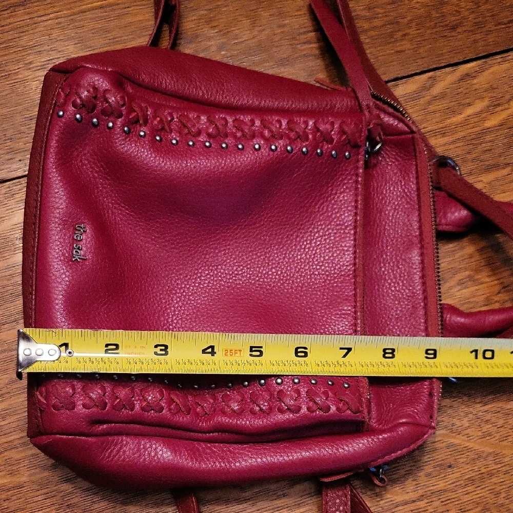 The Sak Red Leather Backpack - Picture 14 of 14